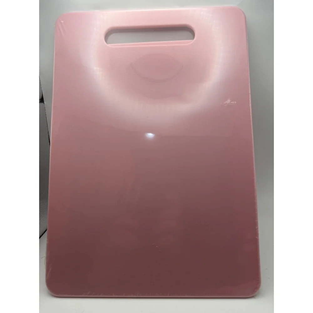 GreenLife 2pc Cutting Board Set Pink 8x12 and 10x14 Dishwasher Safe CC003859-001